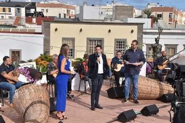Viva Canarias graba su primer programa en Telde (Foto Francisco Javier Santana)